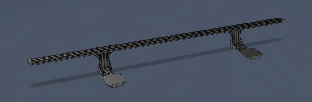 HelixRail – Under-Desk HOTAS/HOSAS Mount System