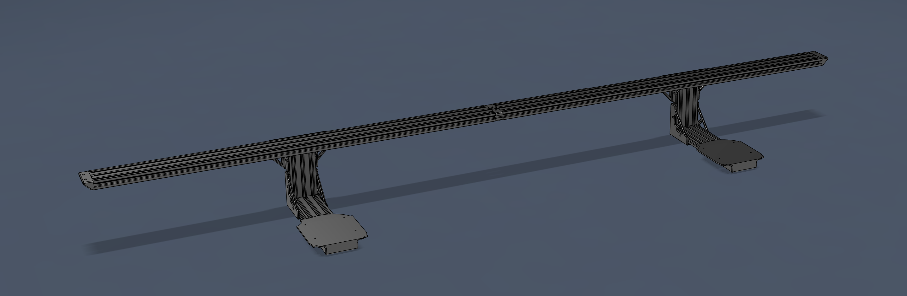 HelixRail – Under-Desk HOTAS/HOSAS Mount System